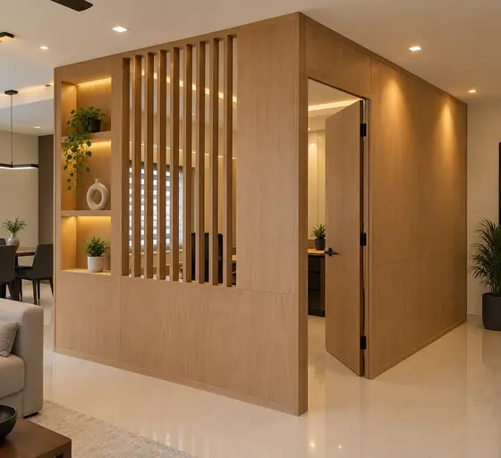 Room Partition, completed by Lucky Enterprises